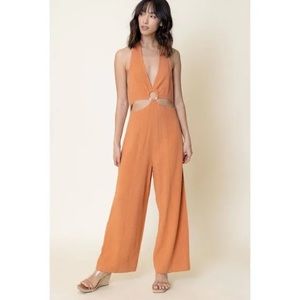 NWT En Crème Jumpsuit